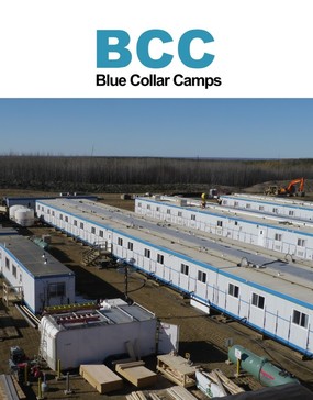 Blue Collar Camps modular installation